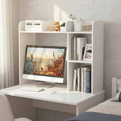 Tangkula Desktop Bookshelf, Countertop Storage Hutch - Image 2