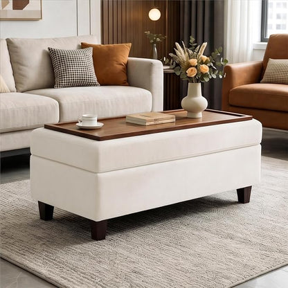 GENTEACO 45" Storage Ottoman Bench by GENTEACO