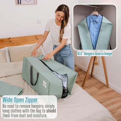 VENO 10 Pack Moving Bags w/Backpack Straps, Heavy Duty, Moving Boxes Alternative - Image 3