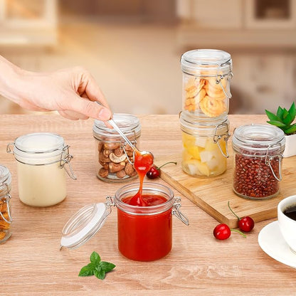 6 Pack Spice Jars, 8 oz Glass Containers - Image 5