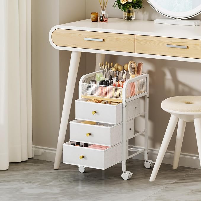 SWTYMIKI Rolling Makeup Organizer Cart - Image 5