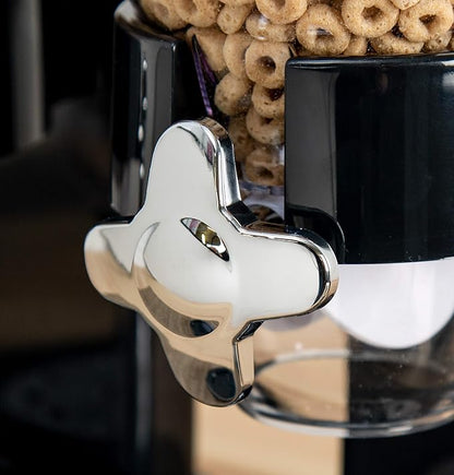 Honey-Can-Do Zevro Dual Dry Food Dispenser – Countertop Cereal Dispenser - Image 8