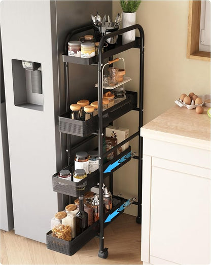 UMDONX Slim Storage Cart 4 Tier by UMDONXBuyNow