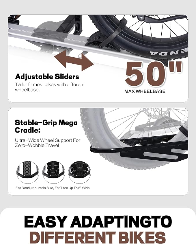 Single 1-Ebike Rack Hitch Mount - Image 6