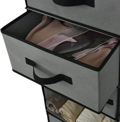 GRANNY SAYS Hanging Closet Organizer 6 Shelves, Closet Organizers and Storage - Image 7