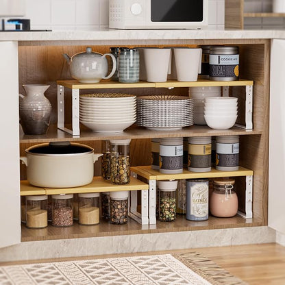 Adjustable Metal Shelving Unit, Stackable & Expendable Storage Rack - Image 4