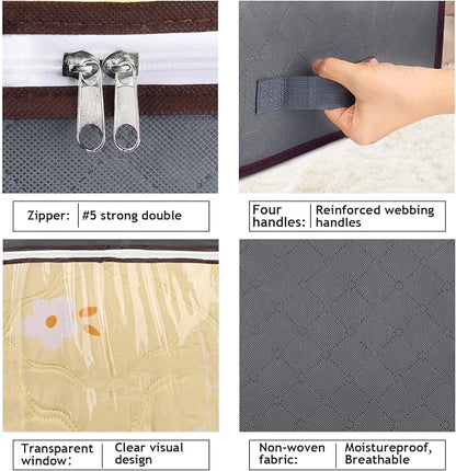 Budding Joy 90L Under Bed Storage Containers, Closet Organizers and Storage Bins - Image 5