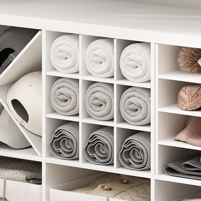 Furinno Cubicle Cube Insert, 9-Compartment Cube Organizer, Fits into Furinno - Image 5