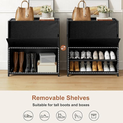 Shoe Rack, 5 Tier Shoe Storage Cabinet - Image 7