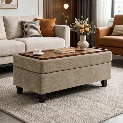GENTEACO 45" Storage Ottoman Bench by GENTEACO