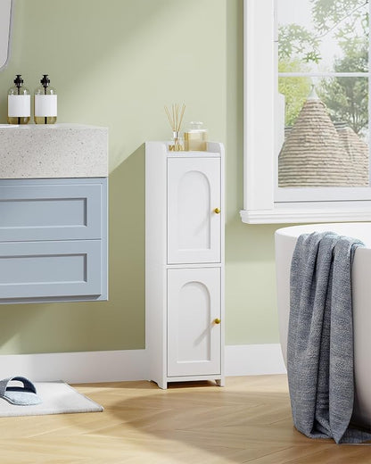 Hzuaneri Bathroom Storage Cabinet, Small Corner Floor Cabinet - Image 3