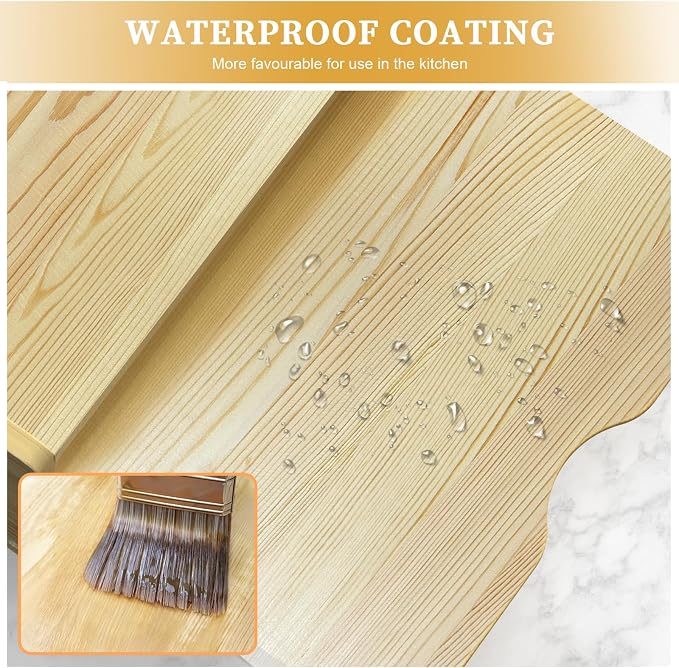 7 Tier Wooden Cabinet Tray Dividers, Kitchen Cabinet Tray Divider - Image 7
