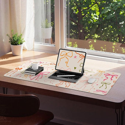 iCasso Desk Mat for Keyboard and Mouse, Large Mouse Pad for Desk, Desk Matt for - Image 7