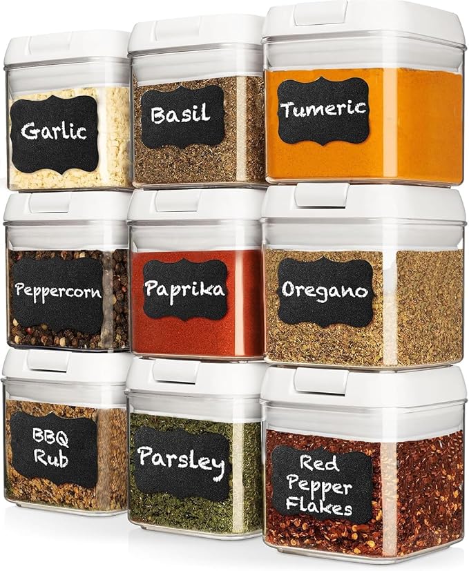 Shazo 9 PC Airtight Food Storage Containers by Shazo