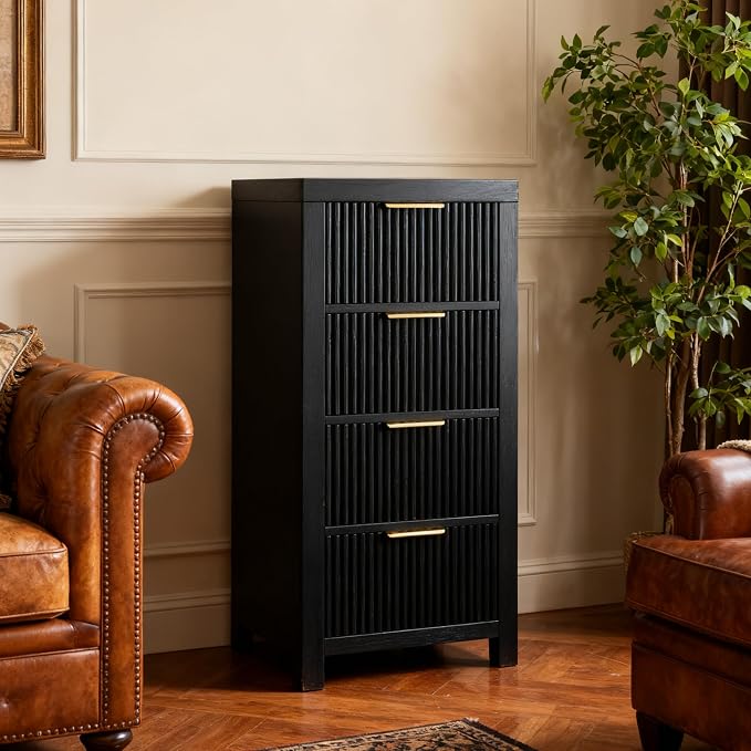 Modern Solid Wood Chest of Drawers, Dresser Organizer - Image 7