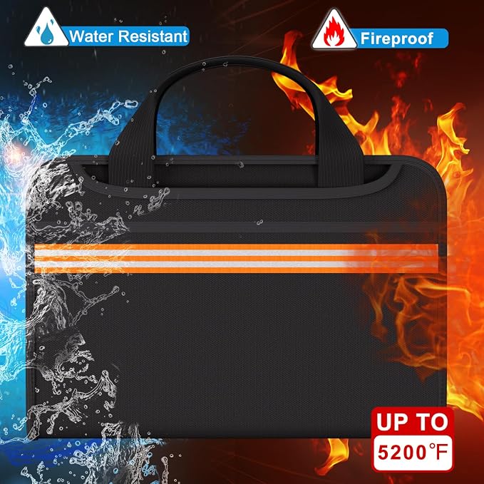 Fireproof Accordion File Organizer - Image 2