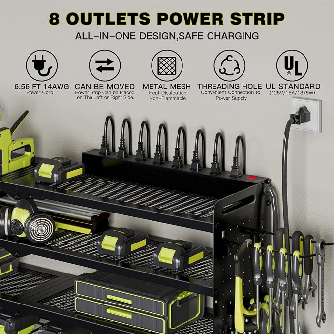 Power Tool Organizer Wall Mount - Image 4