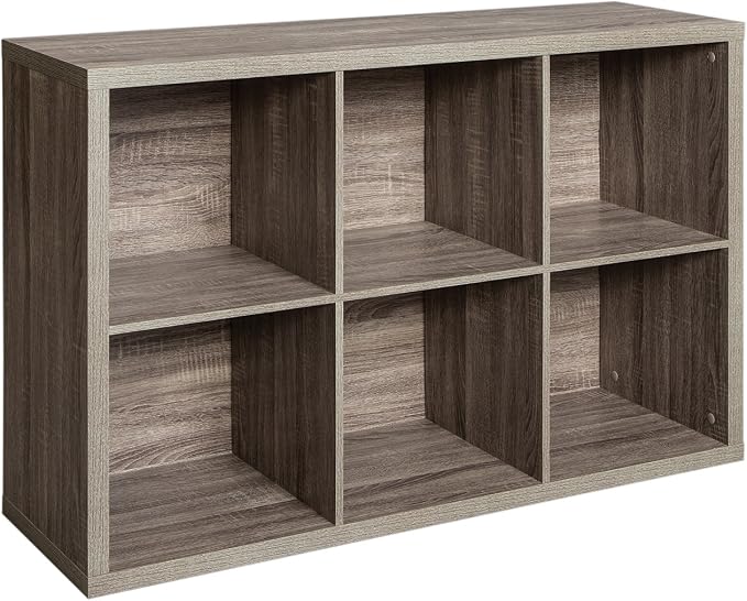 ClosetMaid 6 Cube Storage Shelf Organizer Bookshelf by Unknown