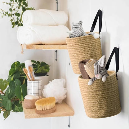 2 Pack Hanging Basket, Small Wall Baskets - Image 5