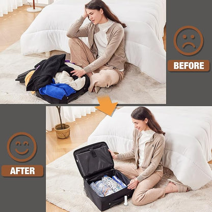 Travel Vacuum Bags with Electric Pump, Vacuum Travel Bags - Image 6