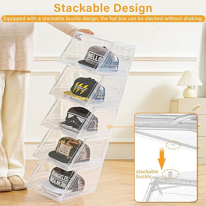 Amllas 2 Pack Stackable Hat Organizer - Image 3
