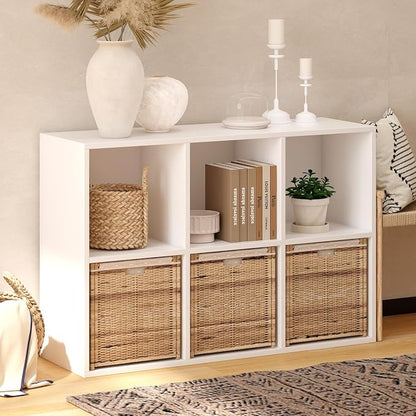 Wooden 6 Cube Storage Organizer - Image 7