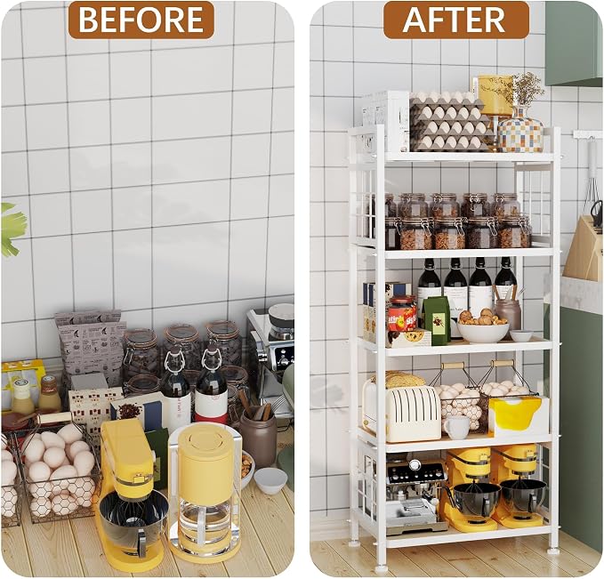 GIOTORENT 5-Tier Kitchen Storage - Image 5