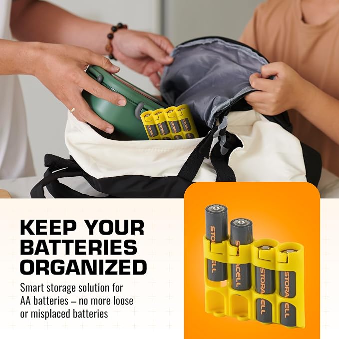 Storacell by Powerpax Slimline AA Battery Storage Caddy - Image 3