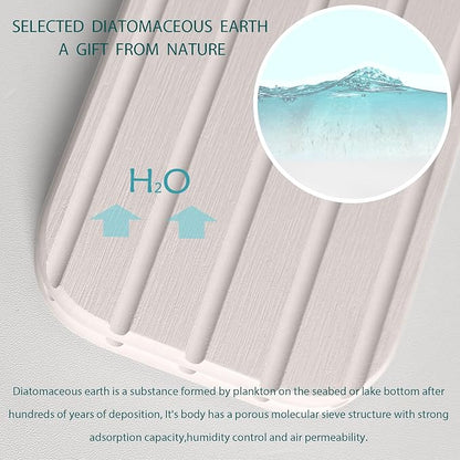 23.6inch x 4inch Kitchen Sink Faucet Mat, Water Absorbing Stone Faucet Splash - Image 7