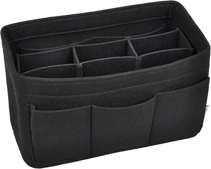 Vercord Felt Purse Organizer Handbag Insert Liner Shaper Bag in Bags by Vercord
