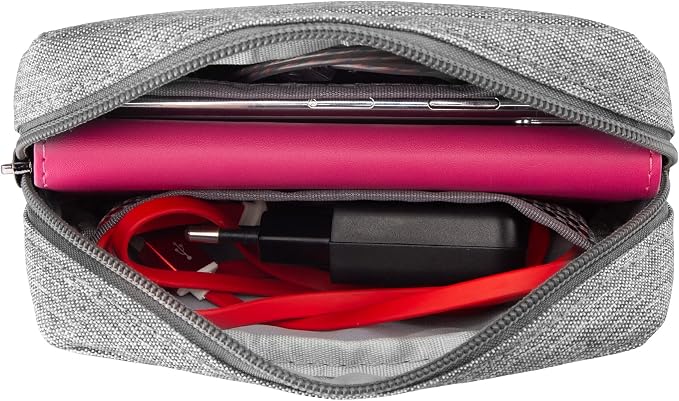 E-Tree Small Makeup Bag, Cosmetic Toiletry Skin Care Make up Little Items Pouch - Image 5