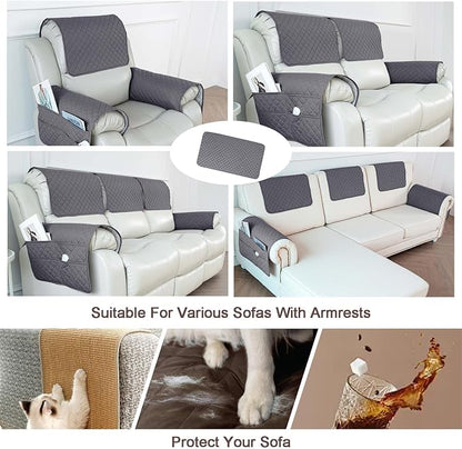 Waterproof Sofa Armrest Cover Headrest Cover - Image 5