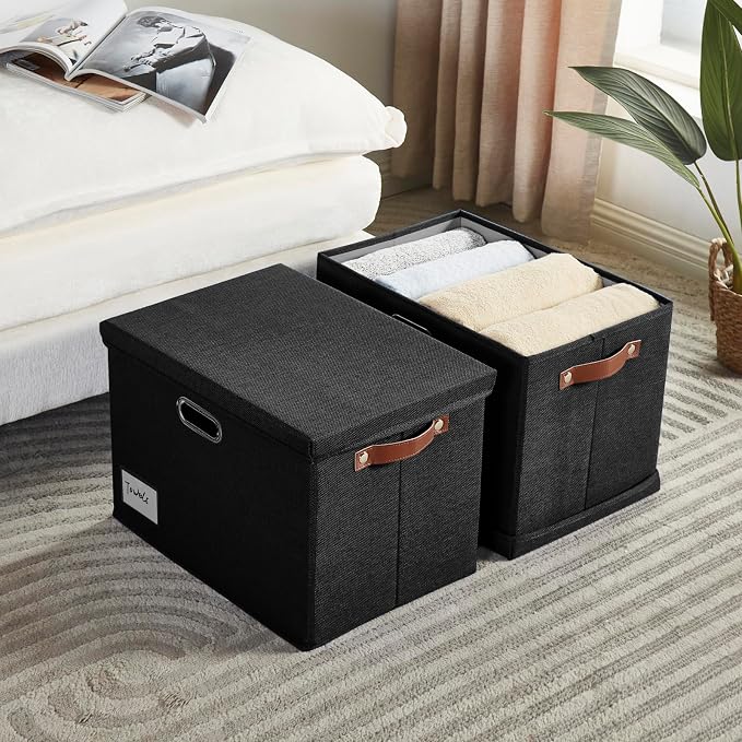 17" Large Collapsible Storage Bins - Image 2