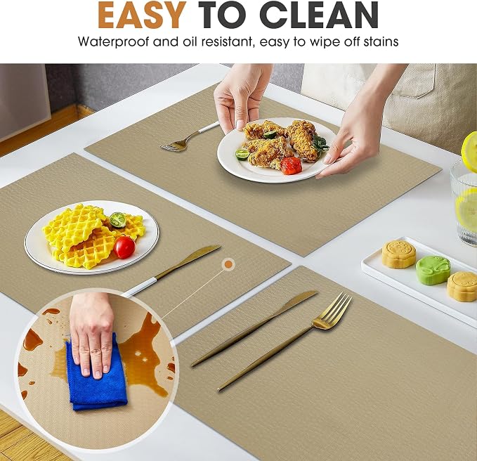 Drawer and Shelf Liner, Non-Slip Kitchen Cabinet Liners Non-Adhesive Thick - Image 3