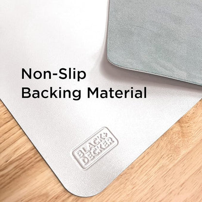 Black+Decker Faux Leather Desk Mat - Image 8