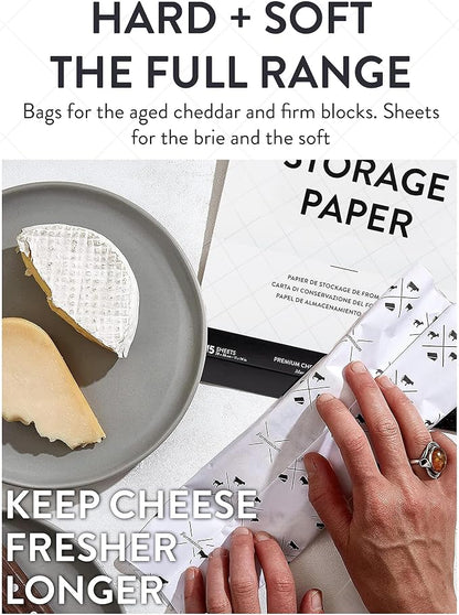 Formaticum Cheese Storage 15 Bags, Wax Paper | Wax Paper Included, Adhesive - Image 7