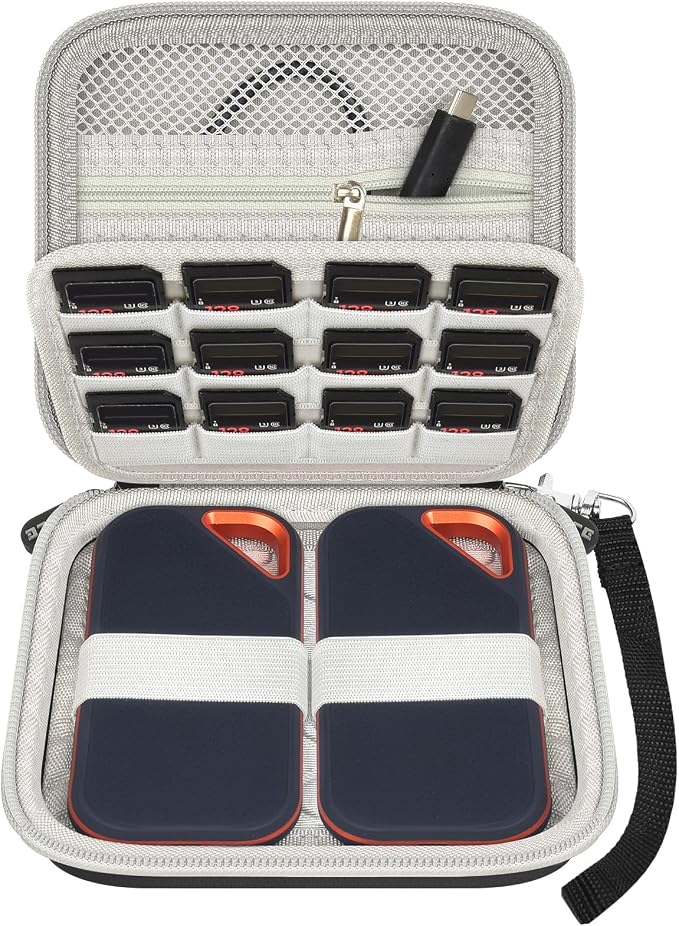 Case Compatible with SanDisk 1TB 2TB 4TB 500GB 8TB by paiyule