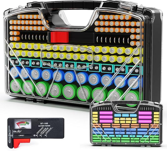 Battery Organizer Storage Holder Box Case by Unknown