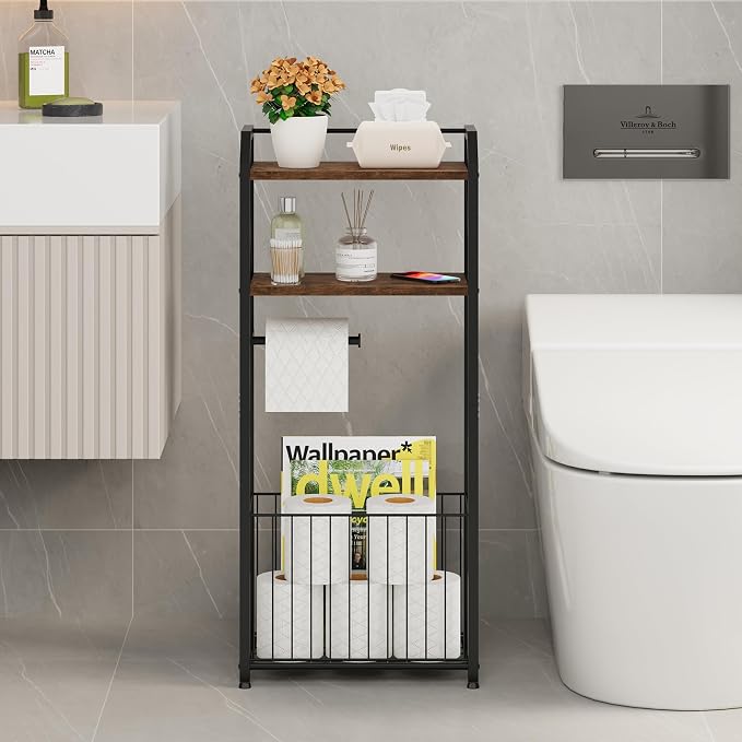 HapiRm Freestanding Toilet Paper Holder - Image 4