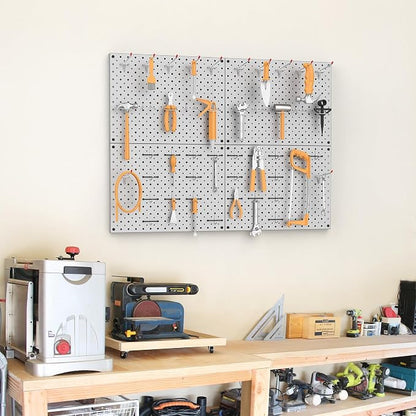 TORACK 4Pcs 12"x16" Metal Pegboard Panels - Image 2