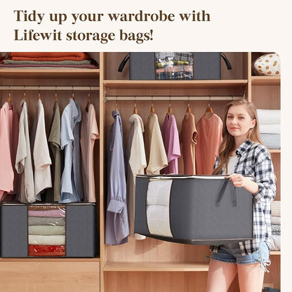Lifewit 6 Pack Clothes Storage Bins - Image 9