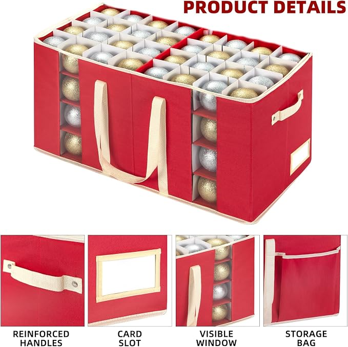 inin Christmas Ornament Storage Box - Image 6