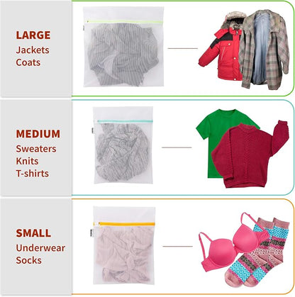 Mamlyn Mesh Laundry Bag for Delicates, Wash Bag for Underwear and Lingerie - Image 6