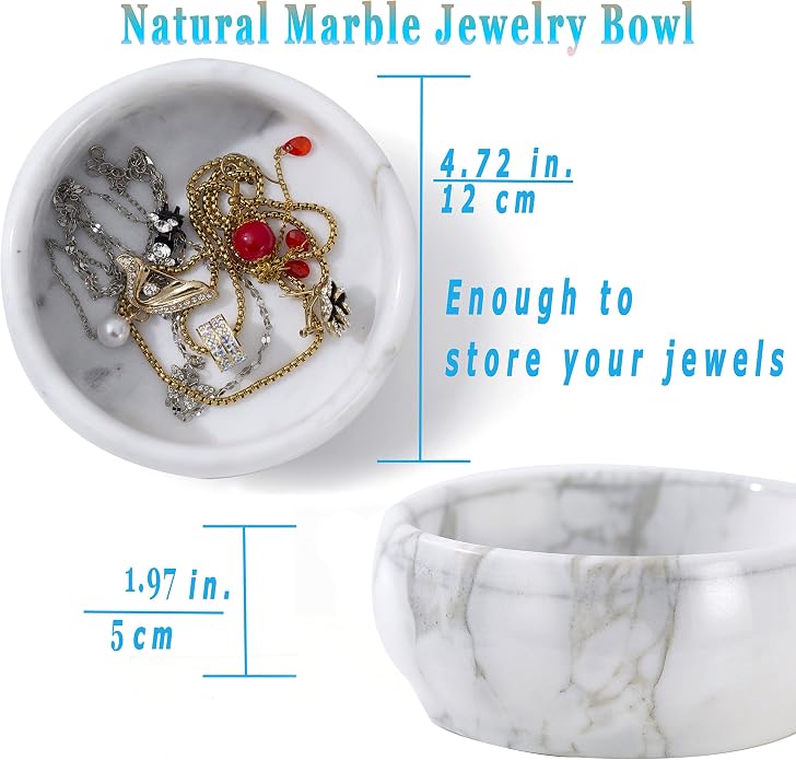 Marble Jewelry Dish - Image 2