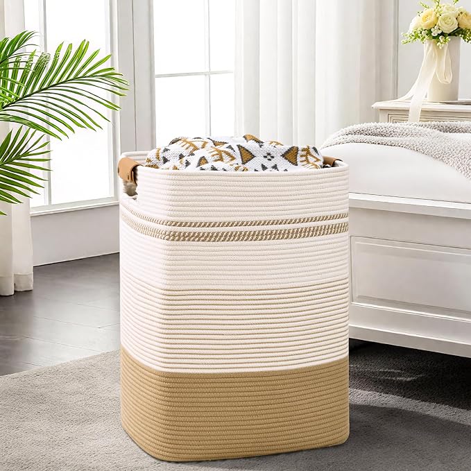 Laundry Hamper, 95L Tall Laundry Basket - Image 7