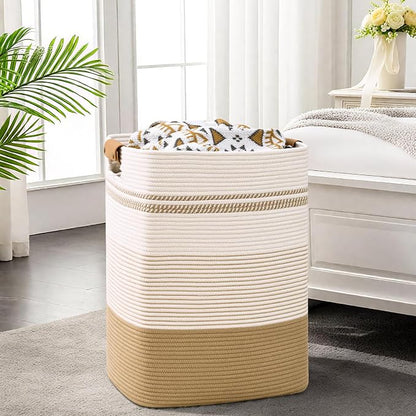Laundry Hamper, 75L Tall Laundry Basket - Image 6