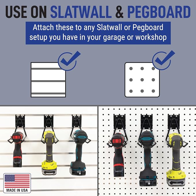 Victory Display Heavy Duty Garage Hooks | Garage Organization Hooks - Image 3