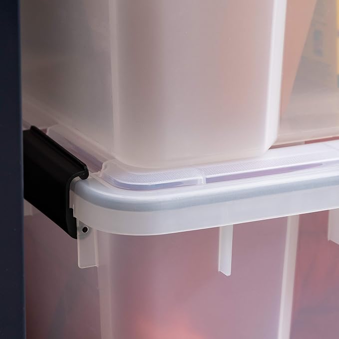 IRIS USA WeatherPro 74 Qt Storage Bins - Image 8