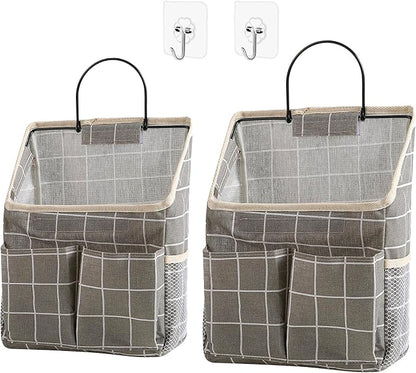 2pcs Wall Hanging Storage Bag, Wall Hanging Organizer Bags by Someteth