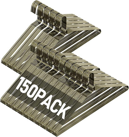 SPECILITE Wire Metal Clothes Hangers Bulk 150 Pack by SPECILITE